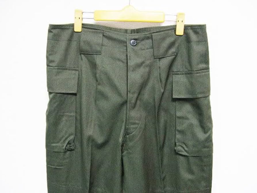 Amazon.co.jp: 陸上自衛隊 下衣 作業服ズボン 2号 カーゴパンツ